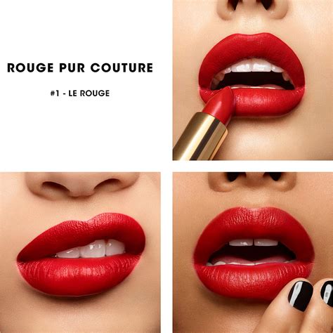 ysl rouge pur couture satin lipstick swatches|ysl rouge pur couture commercial.